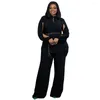 Women's Two Piece Pants Casual Loose Women Summer Streetwear Set Female 2PCS Outfits Girl's Long Slit Sleeve Tops Suit Lady's Sets