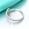 Skräddarsydda armband Guldarmband Sterling Sier VVS1 Moissanite Diamond Armband Women Jewelry
