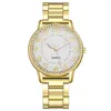 Wristwatches Luxury Quartz For Women Magnetic Watch Ladies Sports Dress Pink Dial Wrist Clock