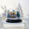 Puppenhaus Zubehör DIY Puppenhaus Kit 3D Mini Haus mit Möbeln Roombox Holzmodell Spielzeug für Erwachsene Kind Geburtstag handgemachtes Geschenk Ausverkauf 230424