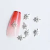 Nail Art Decorations 50pcs/pack Japanese Korea 3D Nail art Parts Kawaii Star with glitter Rhinestone Accessories Alloy Nail Tips Supplies 231123