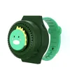 Projector Light Watch Fan USB Charging Mini Portable Handheld Small Fan Kids Toy Gift watch fan for kids