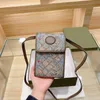 Women Fashion Phonepag Phone Phone Ploral Designer Lipstick Bag Bag Backpack Prottion Letter Bass Wallets Cross Body Open Thread Saddle Lady Package Hands Handbags Coin Pres