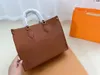 AAA M45321 Mode onthego Designer-Tasche Louiseitys Luxus-Umhängetasche Tragetaschen für Damen Handtaschen schwarz/beige Dinner-Tasche Designer-Handtasche Handtasche mit großem Fassungsvermögen