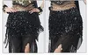 Saias Mulheres Boho Fringe Sexy Tassel Tassel Belly Dance Hip Sconst Rave Wrap Belt Performance Custume 230424