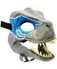 Halloween Dragon Dinosaur Mask Otwarte usta Lateksy Horror nakrycia głowy Dino Party2454552