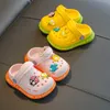 Niños niños niña mulas zuecos verano Croc jardín playa zapatillas sandalias cueva agujero bebé zapatos para niñas niños 2021 chico zapatillas G1218