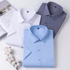 Erkek elbise gömlekleri artı beden 8xl 9xl10xl 11xl Erkekler Sosyal Gömlek Sosyal Gömlek Sıradan Twill Plain İş Siyah Beyaz Temel İnce Fit Office Erkek Giyim