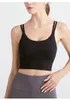 Al Dam Sport BH Toppar Cew Neck Fintness Camisole Tankväst Hudvänlig Träning Andas Crosscross Quick Dry Top Dame CS39