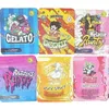 Sacos de embalagem de gelato runtz doce 3,5g pacote mylar pacote de flores secas embalagem reselável saco vazio