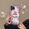 Designer-Handyhülle mit Blumen-Buchstaben für iPhone 14 14pro 13 13pro 12 Pro Max 11, Leder, volle Pritection, trendige Rückseite, stoßfeste Hülle