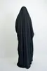 Abbigliamento etnico Turchia Eid Donne musulmane Abito Hijab Indumento da preghiera Jilbab Abaya Copertura completa Ramadan Abito lungo Khimar Abaya Abiti islamici