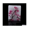 Inne imprezy imprezowe zaopatrzenie 100PCS Świece ślubne- zapach zapach Wosk Cherry Blossoms Candle Prezent Prezenty Favours Dekoracja Sn409 Dheyb