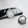Support de bague de doigt en métal ultra-mince poignée universelle 360 degrés rotatif téléphone portable voiture téléphone magnétique dos autocollant support de tampon