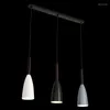 Pendant Lamps Nordic Restaurant Chandelier Three-Head Modern Minimalist Dining Room Table Lamp Bar Creative Ceiling Lights