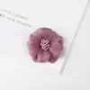 Decorative Flowers 20pcs/lot Small Chrysanthemum Buds Velvet DIY Boutique Blossom Hair Flower Without Clips Girl Headband Accessories