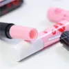 Garrafas de armazenamento 50/100pcs 4g fofo rosa preto cardíaco direto enchimento direto batom tubo tubo cosmético Lip recipiente amostra de amostra de amostra