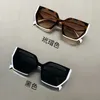 Mode Pradd cool lunettes de soleil designer Pjia femmes été protection UV crème solaire plaque carrée mode 22 nouvelle version haute 15W