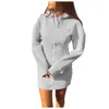 Dames Hoodies Herfst Skinny Pullover Sweatshirt Zwart Bodycon Vrouwen Pure Kleur Hooded Slanke Lange Mouwen Rits Hoodie Jurk