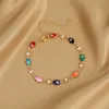 Charme Bracelets Exquis Coloré Coeur Bracelet Pour Les Femmes Coréenne Cristal Zircon Chaîne En Métal Bracelet Fête D'anniversaire Bijoux Cadeau 230424