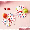 Geschenkwikkel Candy Lollipop Decoratie Leuke bijen Ladybug vlinderontwerpkaart Lovely Props Kinderen Verjaardagsfeestje Drop levering Home Gard Dhlbw