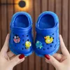 Niños niños niña mulas zuecos verano Croc jardín playa zapatillas sandalias cueva agujero bebé zapatos para niñas niños 2021 chico zapatillas G1218