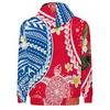 Herrtröjor samoan fancy klänning polynesiska män hoodie stil anpassningsbart moget val