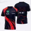 F1 racing T-shirt summer new team polo shirt same style customization