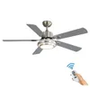 Meubles de salle à manger US Stock Ventilateur de plafond de 52 pouces avec lumière et télécommande Vitesse réglable Style moderne Etl répertorié Kbs-5207 Tt Dhfun