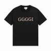 Koszulki damskie męskie projektanci t-shirty moda nadruk w litery z krótkim rękawem Lady Tees odzież Luxe odzież codzienna8yk9