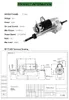 800W 24V DC Bürstenmotor Rollstuhlmotor geräuscharmer Golfwagen elektrische Transaxle-Mini-Truck-Hinterachse