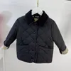 Enfants Manteaux Designer Classique Plaid Vestes Chaudes Vêtements avec Coton Garçons Filles Bébé Hiver Automne Vêtements D'extérieur Marque De Luxe Enfant Enfants Jeunes Vêtements En Treillis