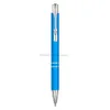 Nowy metalowy pensje Ballpen Ball Pen podpis Business Pen Office School Student Pigieniarnia Prezent 13 kolorów konfigurowalne