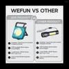 Headlamps 2 Pcs Multi-Functional Mini COB Key Chain Work Light Suitable For Hiking Camping Survivals And Emergency.