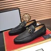 28MODEL Hommes Casual Business Cuir Chaussures Hommes Boucle Bout Carré Designer Robe Bureau Appartements Hommes Mode Fête De Mariage Oxfords EU Taille 38-45