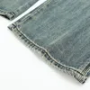 Женские джинсы Hickory-Jeans Online Самодельная фабрика Ретро Американский стиль Процесс стирки Ностальгический грязный цветной дизайн Узкие с высокой талией