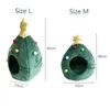 Конуры загоны для кошек Кровать для кошек Рождественская елка с крытой пещерой Моющийся диван для домашних животных со съемной подушкой для маленьких собак Кошки Щенки Кошачья кровать 231123