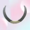 3Rows 78mm Nera Natural Pearl Necklace 1719quot0121492418