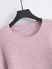 Women's Sweaters Women 2023 Fashion Faux Fur Effect Sweater Vintage O-Collar Long Sleeve All-Match Casual Female Pullovers Chic Tops Mujer