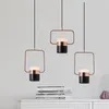 Kolye lambaları Nordic lamba post-modern dönebilir ışıklar LED yatak odası başucu akrilik aydınlatma fikstürü ev dekorları asılı parlaklık
