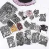 Tırnak Sanat Dekorasyonları 10 PCS Cadılar Bayramı Gotik Punk Alaşım 3D İnsanoid İskelet El Kemik Çapraz Süs Diy Manikür Parçaları JE 231123