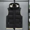 Gilets pour hommes Gilet de créateur Vestes d'hiver Mode Veste de poche pour hommes et femmes Sweat-shirt de haute qualité Manteau à glissière sans manches Matériau manteau ample Manteau tendance de la mode