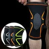 Joelheiras de joelheiras 2pcs basquete esportivo kneepad homens suportam bezerro de compressão de fitness ruptura de ciclismo protetor de manga de perna de ciclismo