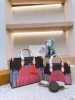 Tasarımcılar Tote Çanta X Yayoi Kusama Kılıf Grafik baskı kabak Bayan Çanta Büyük Kapasiteli Bayanlar Alışveriş Çantaları 25/34 cm