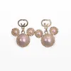 2023 Mode Perle Boucles d'oreilles Printemps Femmes Amour Rose Pendentif Boucles d'oreilles Designer Cadeaux Bijoux Classique Ours Boucles d'oreilles 18K Plaqué Bijoux En Gros