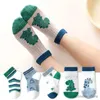 Kids Socks 5 PAir Set Socks Children's socks spring summer thin style Kids boat socks boys and girls Fishnet Children Socks