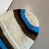 Lowes hatt stilfulla modefiskare mångsidig avslappnad fast färg båge de triomf broderi canvas stor grim hink hatt ullhatt