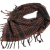 Foulards Été Femmes Tactique Arabe Écharpe Hommes Mode Léger Hijab Écharpe Printemps Armée Plaid Foulard Garder Au Chaud 231123