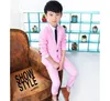 Suite merk Prince Heren Birthday Dress Blazer broek 2 stks kostuum Kids Party Tuxedos Boys Formal School Suit voor bruiloften 230424