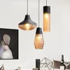 Hängslampor moderna led vintage glasbelysningar vardagsrum sovrum industriell heminredning kök fixturer hängande lampa